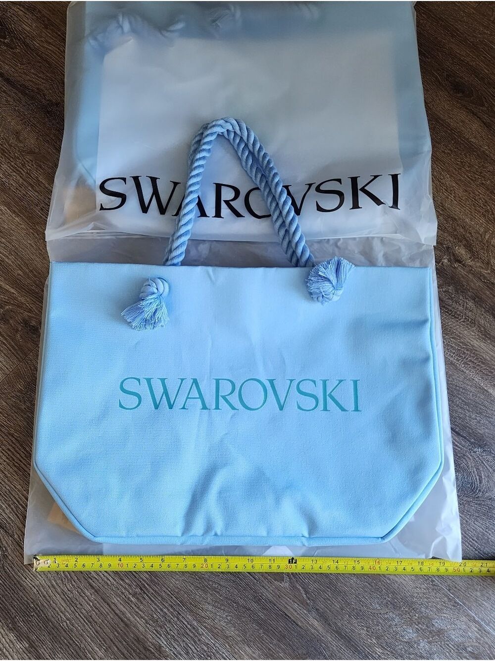Swarovski Blue Maxi Tote Bag NWT #2940-2941